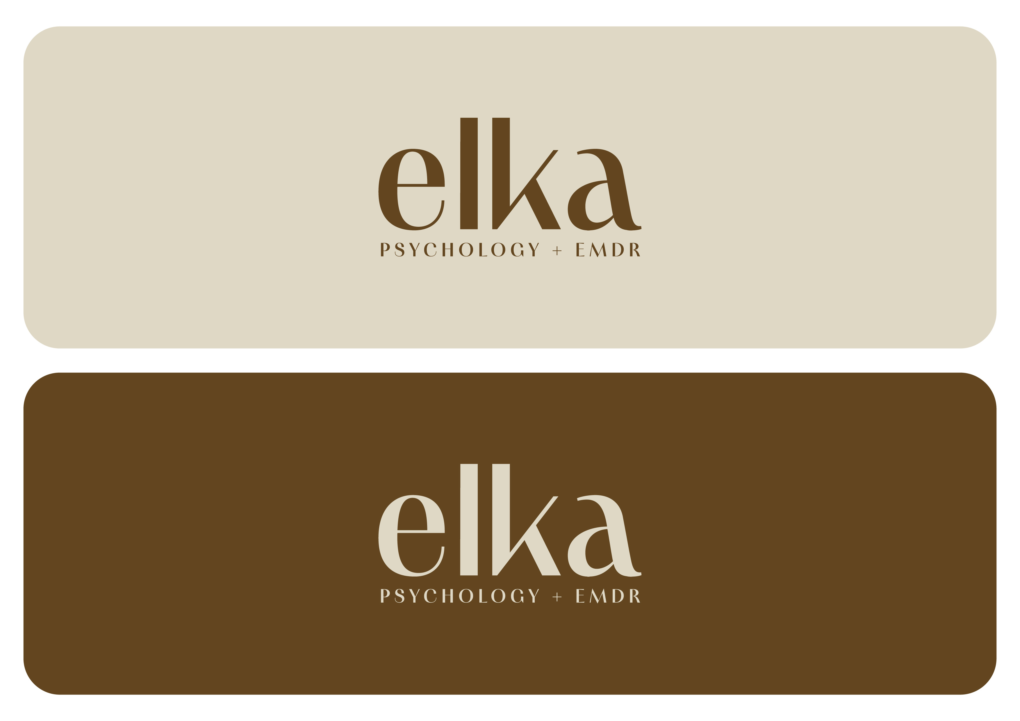 Design de Logo par Tejas.28 pour Elka Psychology + EMDR | Design #36776639