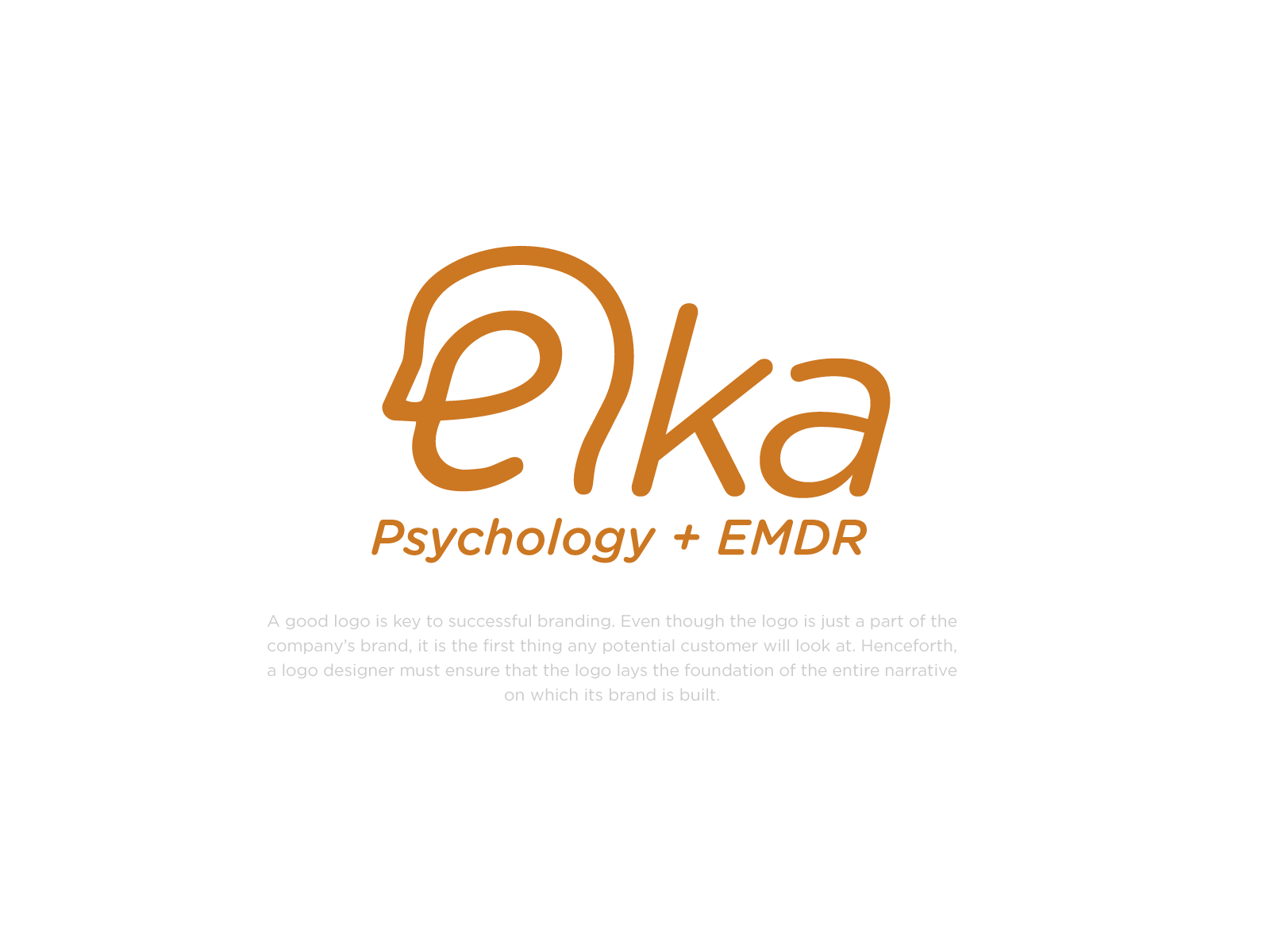 Logo Design by Abdul 20 for Elka Psychology + EMDR | Design #36790956