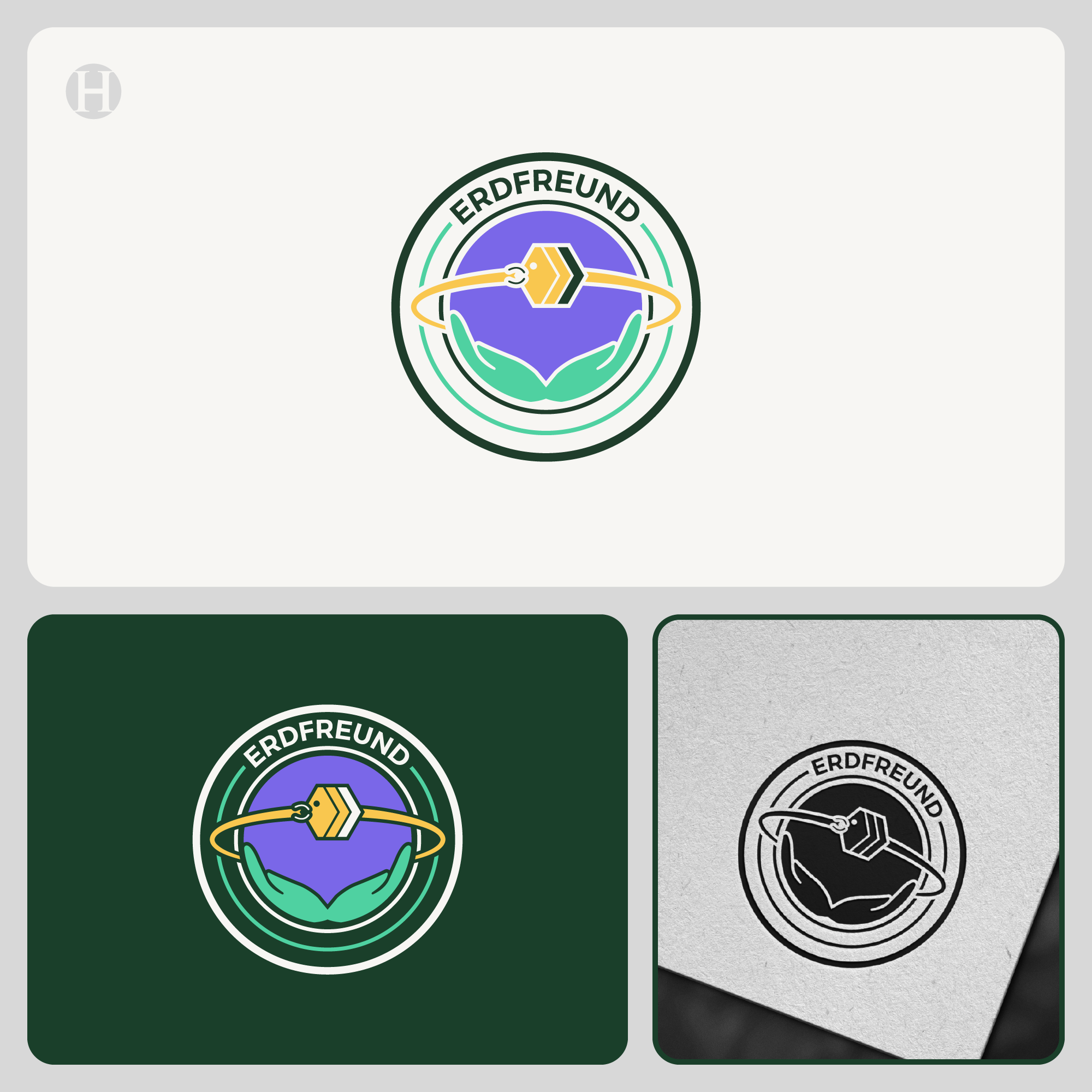 Logo-Design von Talha Ahmad für Hektar Nektar GmbH | Design #36777185