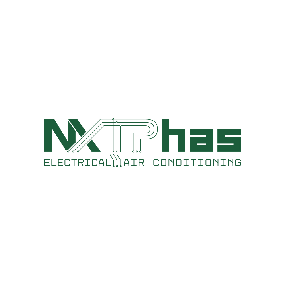 Diseño de Logo por silverbeams para Nxt Phase Electrical & Air Conditioning | Diseño #36781960