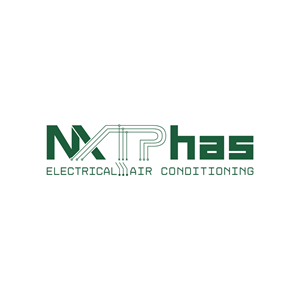Diseño de Logo por silverbeams para Nxt Phase Electrical & Air Conditioning | Diseño: #36781960