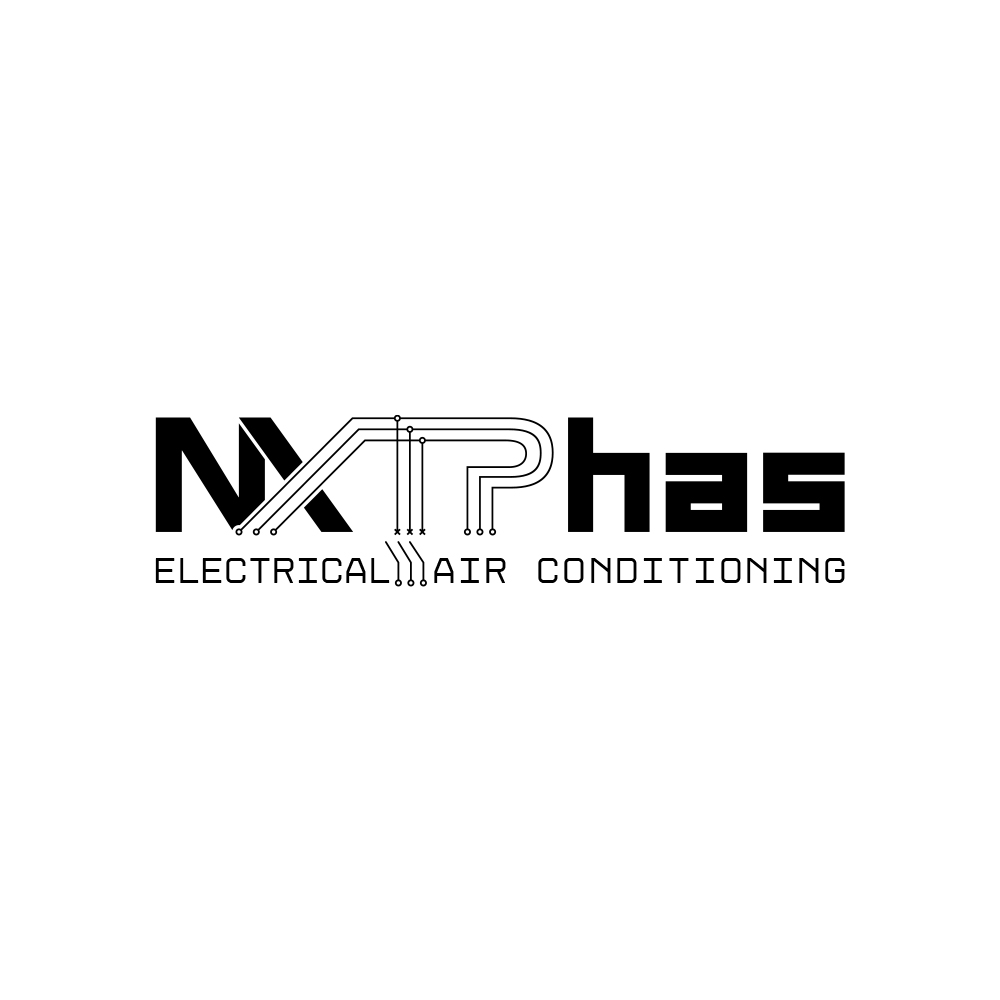 Logo Design by silverbeams for Nxt Phase Electrical & Air Conditioning | Design #36781964