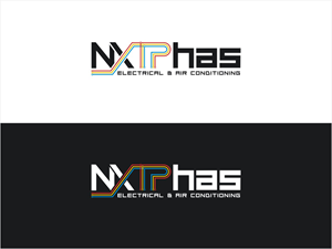 Logo Design by Sushmaa for Nxt Phase Electrical & Air Conditioning | Design: #36782443