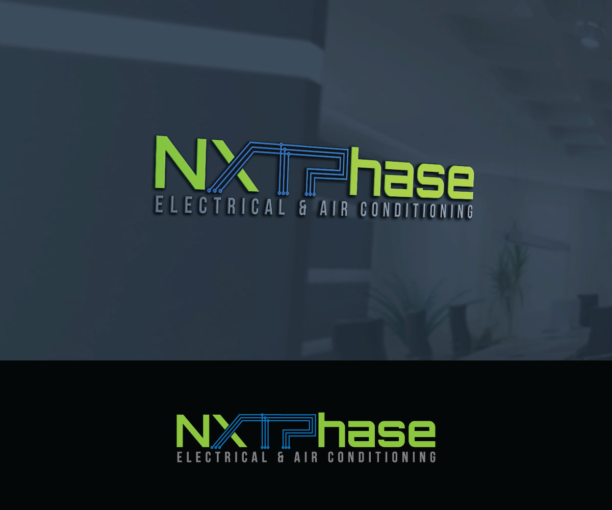 Diseño de Logo por Srk pix!14 para Nxt Phase Electrical & Air Conditioning | Diseño #36782088