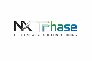 Logo Design by Art24/7 for Nxt Phase Electrical & Air Conditioning | Design: #36780012