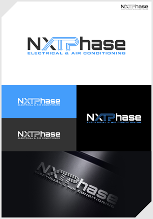 Diseño de Logo por IDesign1606 para Nxt Phase Electrical & Air Conditioning | Diseño: #36783543