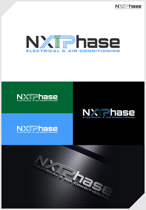 Logo Design by IDesign1606 for Nxt Phase Electrical & Air Conditioning | Design: #36783544