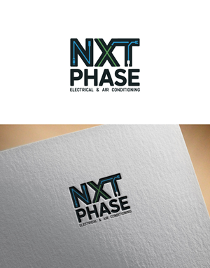 Logo Design by KING JM for Nxt Phase Electrical & Air Conditioning | Design: #36782644