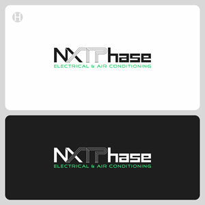 Diseño de Logo por Talha Ahmad para Nxt Phase Electrical & Air Conditioning | Diseño: #36782841