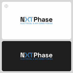 Diseño de Logo por Talha Ahmad para Nxt Phase Electrical & Air Conditioning | Diseño: #36782843