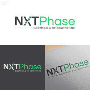 Diseño de Logo por Talha Ahmad para Nxt Phase Electrical & Air Conditioning | Diseño: #36782992