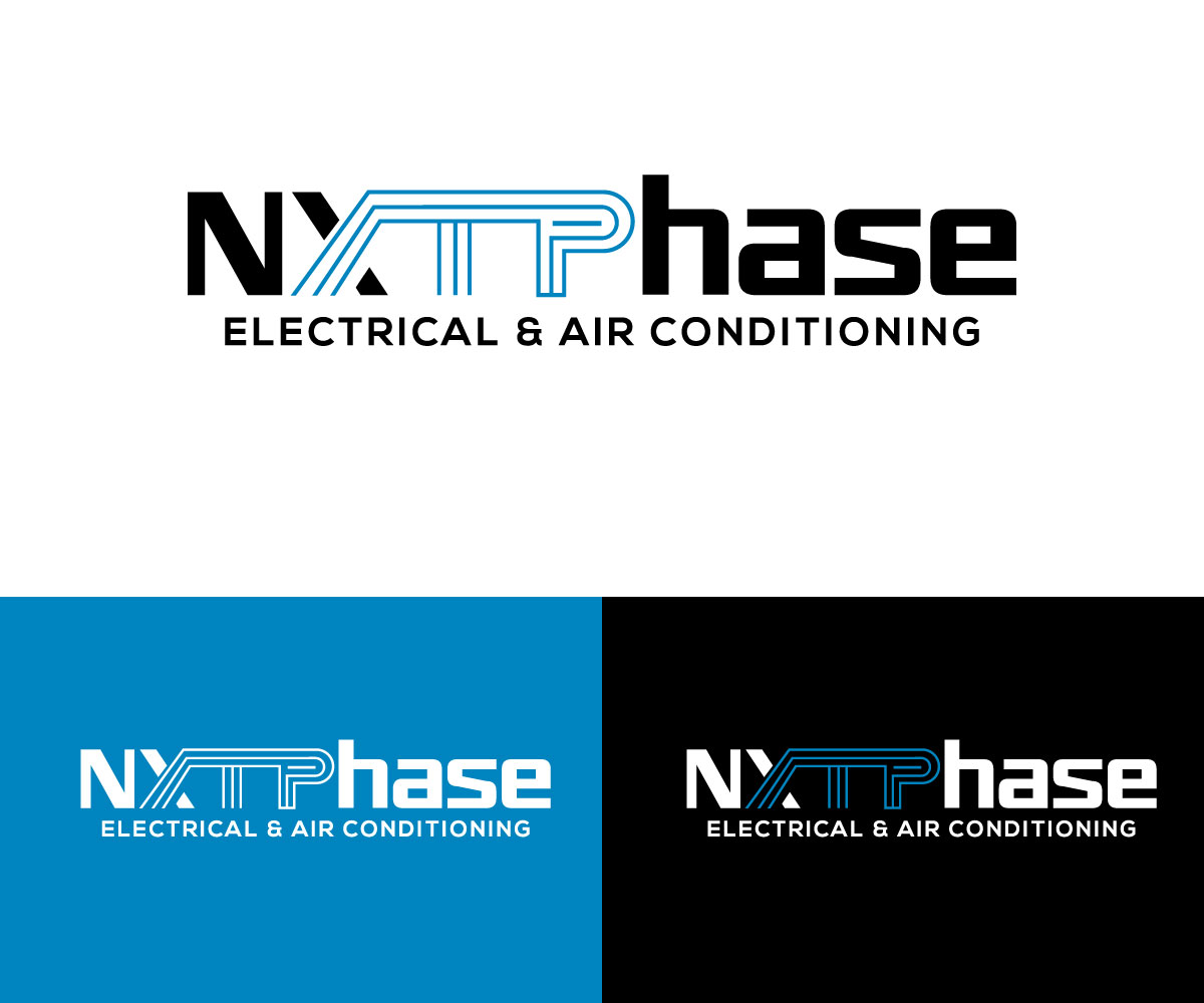 Diseño de Logo por RaKu 2 para Nxt Phase Electrical & Air Conditioning | Diseño #36800227
