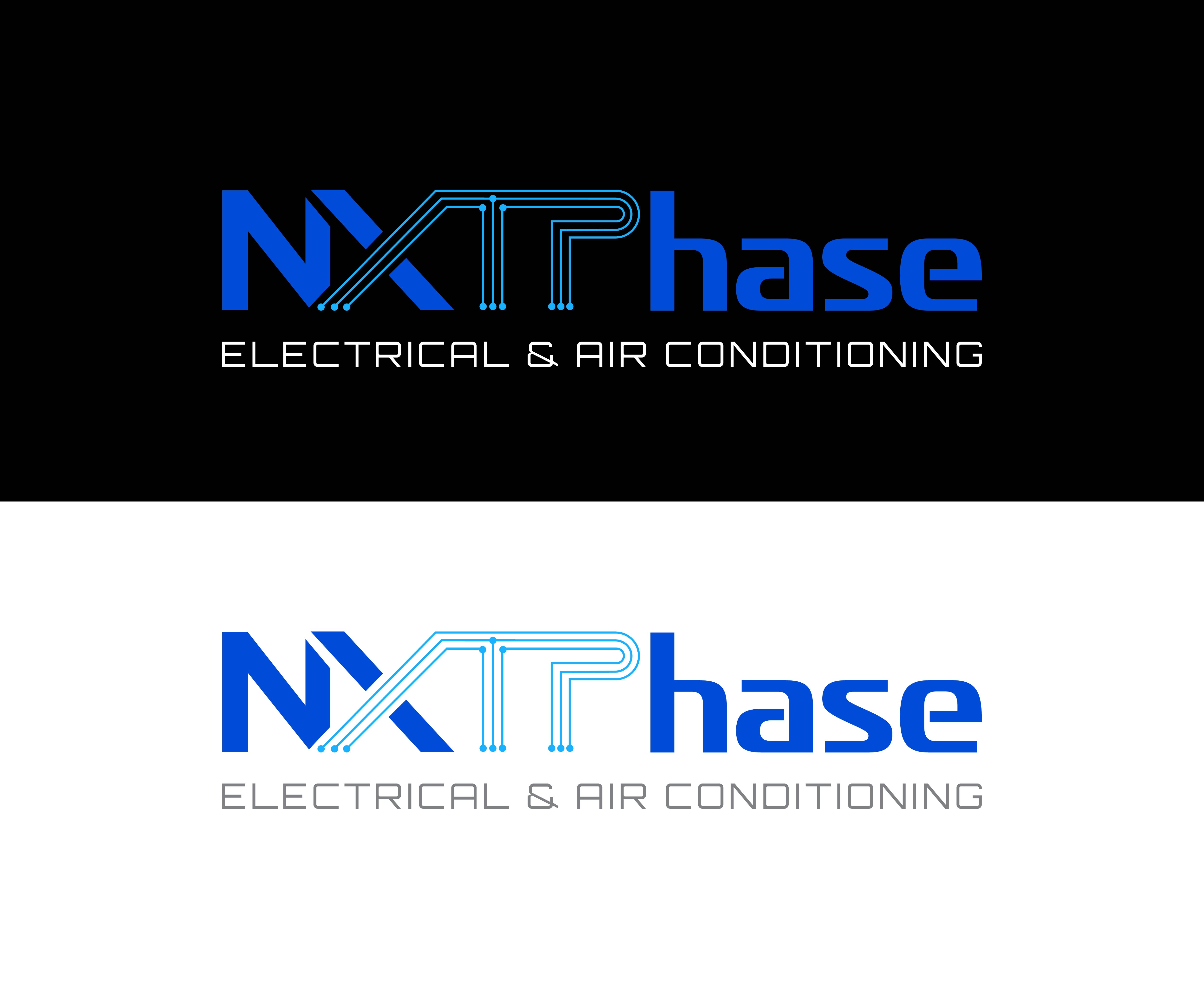 Logo Design by dx_designer for Nxt Phase Electrical & Air Conditioning | Design #36783720