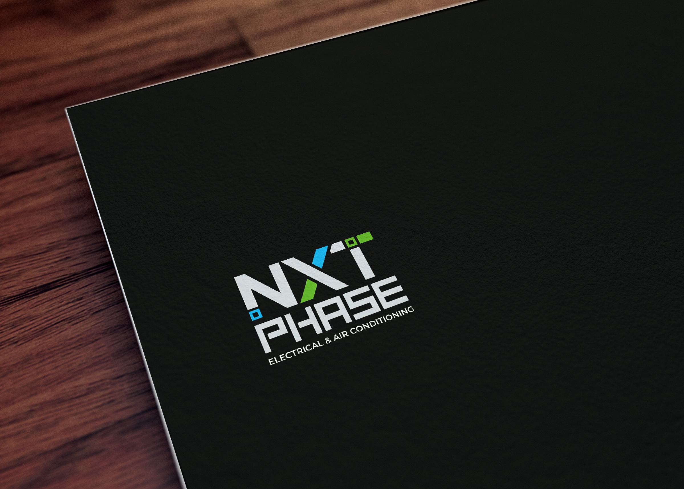 Diseño de Logo por mekail para Nxt Phase Electrical & Air Conditioning | Diseño #36781805