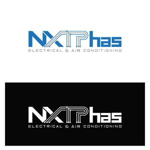 Logo Design by Ruma aktar for Nxt Phase Electrical & Air Conditioning | Design: #36780484