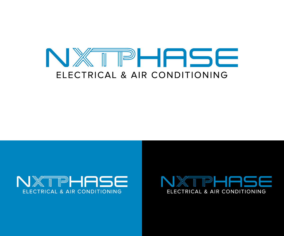 Diseño de Logo por DesignMaker 2 para Nxt Phase Electrical & Air Conditioning | Diseño #36801935