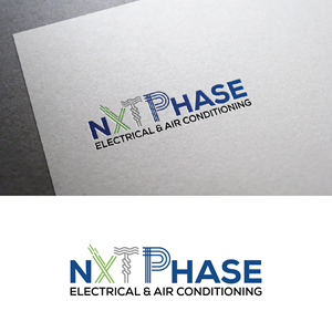 Logo Design by creativemood438 for Nxt Phase Electrical & Air Conditioning | Design: #36782794