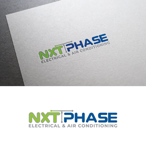 Logo Design by creativemood438 for Nxt Phase Electrical & Air Conditioning | Design: #36782796