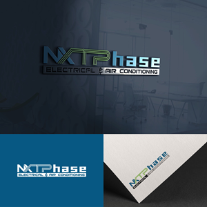 Logo Design by Bione for Nxt Phase Electrical & Air Conditioning | Design: #36780145