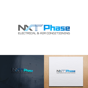Logo Design by Astro D for Nxt Phase Electrical & Air Conditioning | Design: #36780133
