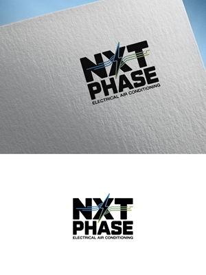 Logo Design by Olivia Marie Smith for Nxt Phase Electrical & Air Conditioning | Design: #36779623