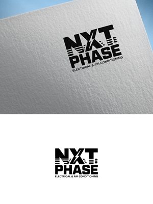 Logo Design by Olivia Marie Smith for Nxt Phase Electrical & Air Conditioning | Design: #36779625
