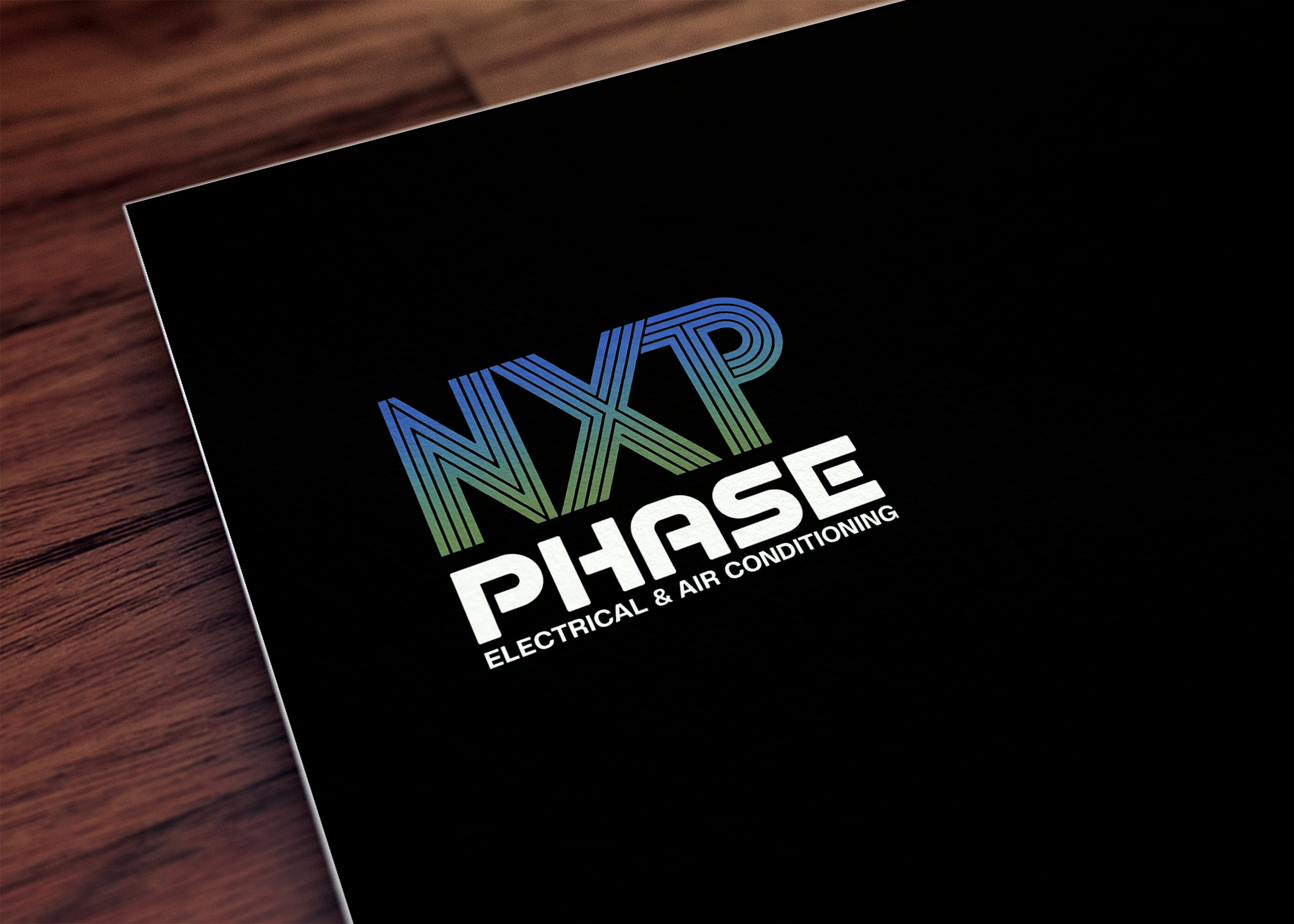 Logo Design by Olivia Marie Smith for Nxt Phase Electrical & Air Conditioning | Design #36779628