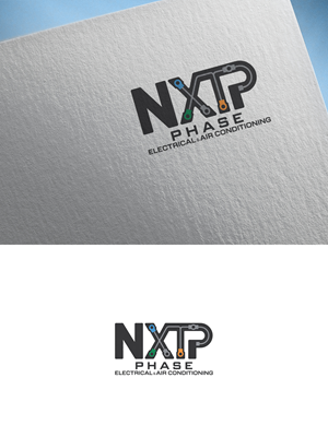 Logo Design by Olivia Marie Smith for Nxt Phase Electrical & Air Conditioning | Design: #36779629
