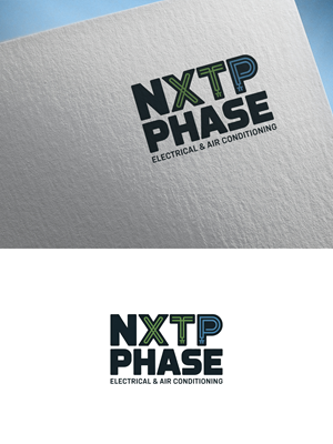 Logo Design by Olivia Marie Smith for Nxt Phase Electrical & Air Conditioning | Design: #36779631