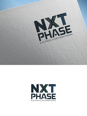 Logo Design by Olivia Marie Smith for Nxt Phase Electrical & Air Conditioning | Design: #36779632