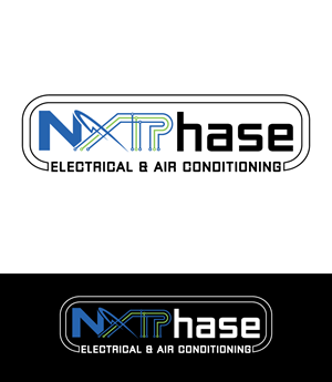 Diseño de Logo por Bismillah logo para Nxt Phase Electrical & Air Conditioning | Diseño: #36783475
