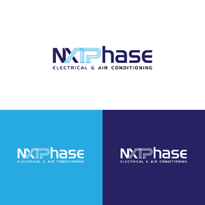 Diseño de Logo por KL Designwork para Nxt Phase Electrical & Air Conditioning | Diseño: #36786989