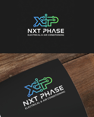 Logo Design by devid1ar for Nxt Phase Electrical & Air Conditioning | Design: #36787327