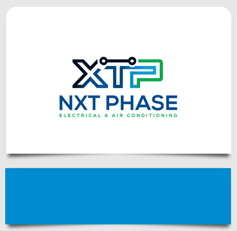 Logo Design by devid1ar for Nxt Phase Electrical & Air Conditioning | Design #36787328