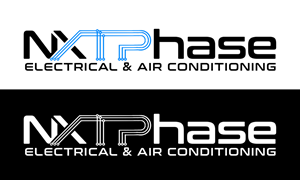Diseño de Logo por James S. para Nxt Phase Electrical & Air Conditioning | Diseño: #36779620