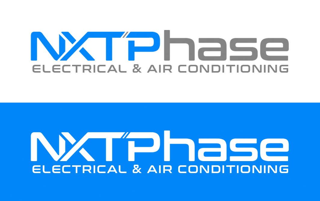 Diseño de Logo por James S. para Nxt Phase Electrical & Air Conditioning | Diseño #36779640