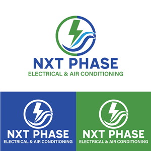 Diseño de Logo por punchpixel para Nxt Phase Electrical & Air Conditioning | Diseño: #36791681