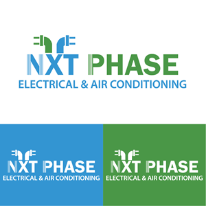 Diseño de Logo por punchpixel para Nxt Phase Electrical & Air Conditioning | Diseño: #36791683
