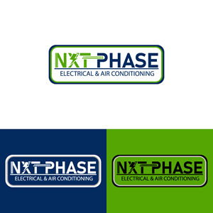 Diseño de Logo por punchpixel para Nxt Phase Electrical & Air Conditioning | Diseño: #36791687