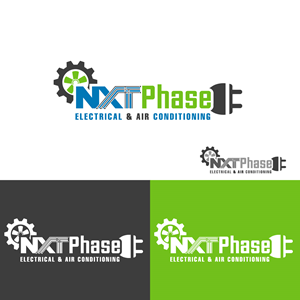 Diseño de Logo por punchpixel para Nxt Phase Electrical & Air Conditioning | Diseño: #36791691