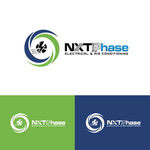 Diseño de Logo por punchpixel para Nxt Phase Electrical & Air Conditioning | Diseño: #36791693
