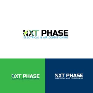 Diseño de Logo por punchpixel para Nxt Phase Electrical & Air Conditioning | Diseño: #36791701