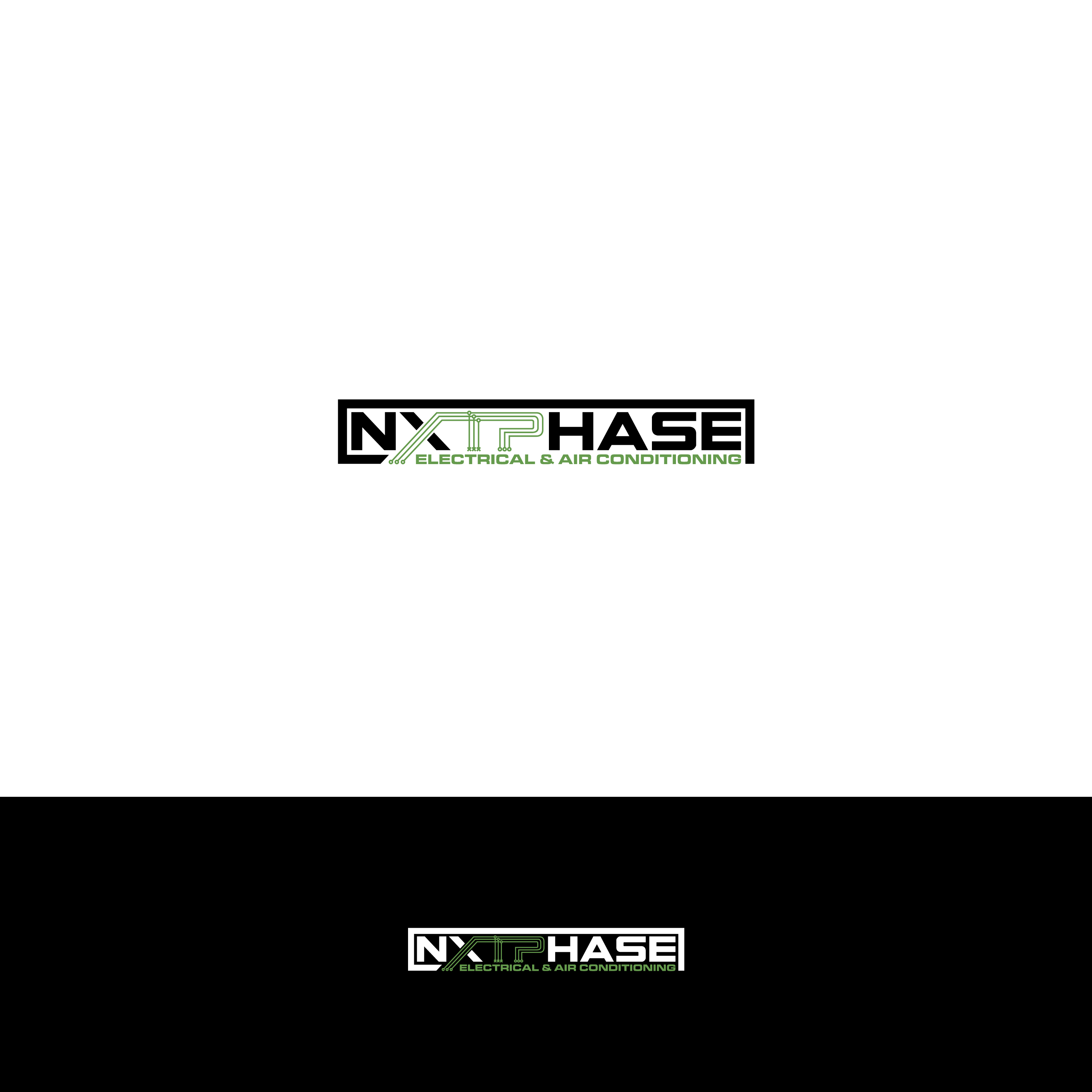 Logo Design by arcoalex for Nxt Phase Electrical & Air Conditioning | Design #36787822