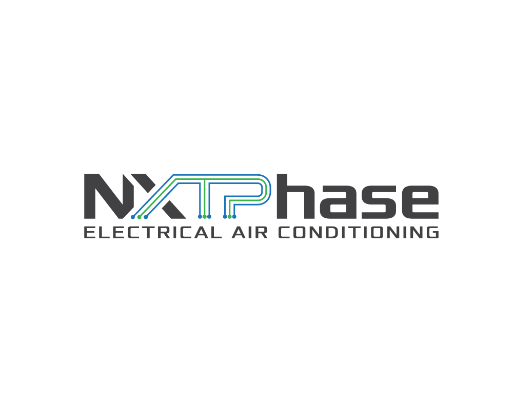 Logo Design by biaggong for Nxt Phase Electrical & Air Conditioning | Design #36781541