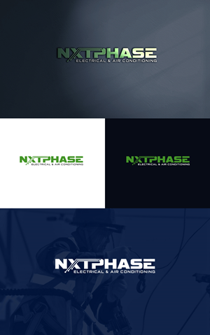 Logo Design by BehindSymbols for Nxt Phase Electrical & Air Conditioning | Design: #36786280