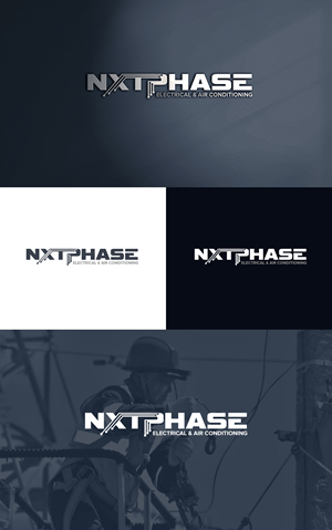 Logo Design by BehindSymbols for Nxt Phase Electrical & Air Conditioning | Design: #36787437