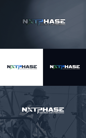 Logo Design by BehindSymbols for Nxt Phase Electrical & Air Conditioning | Design: #36787444