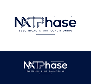 Diseño de Logo por debdesign para Nxt Phase Electrical & Air Conditioning | Diseño: #36783267