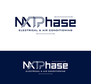 Diseño de Logo por debdesign para Nxt Phase Electrical & Air Conditioning | Diseño: #36783268
