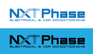 Diseño de Logo por Grafactory para Nxt Phase Electrical & Air Conditioning | Diseño: #36785583